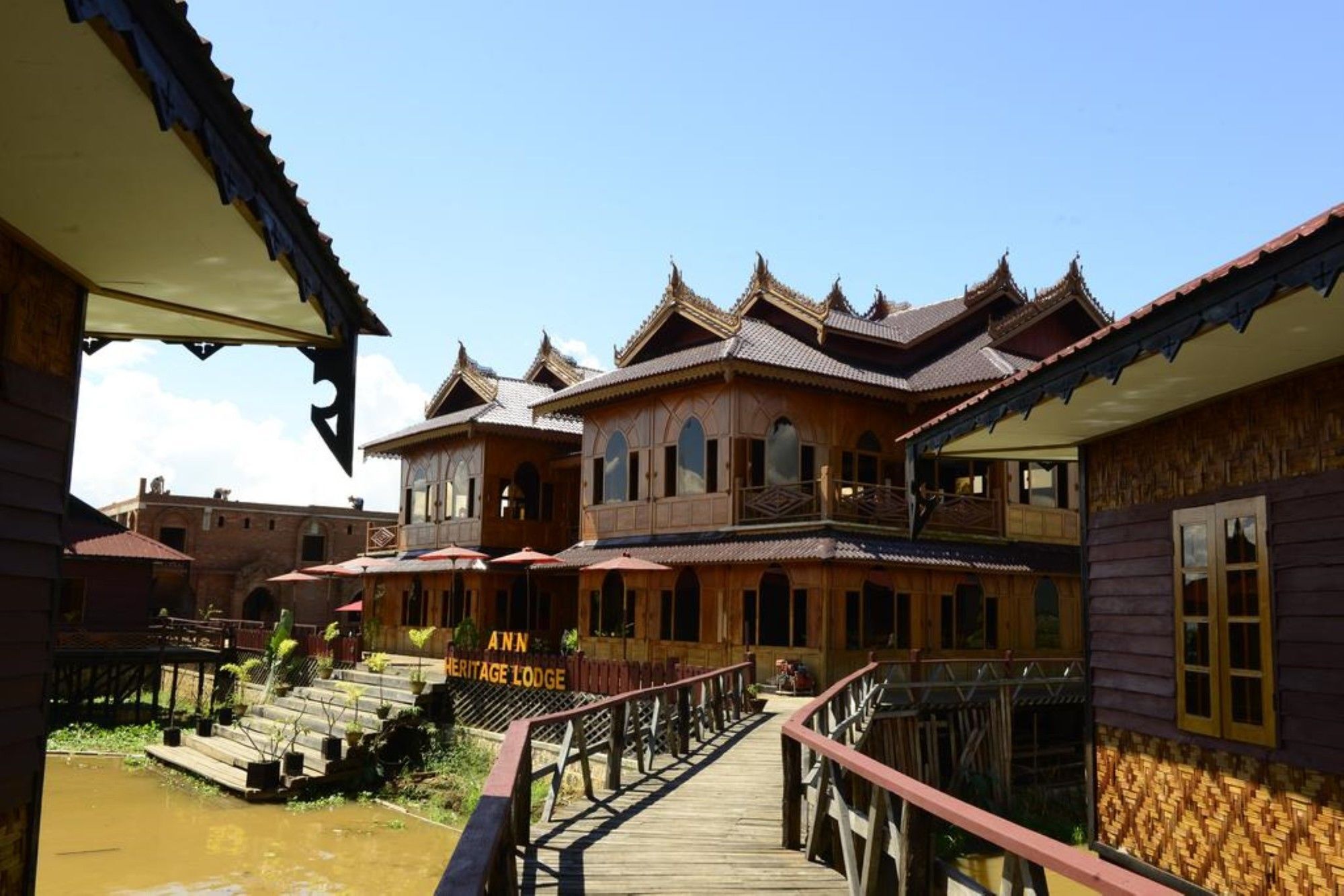 Inle Lake Ann Heritage Lodge מראה חיצוני תמונה